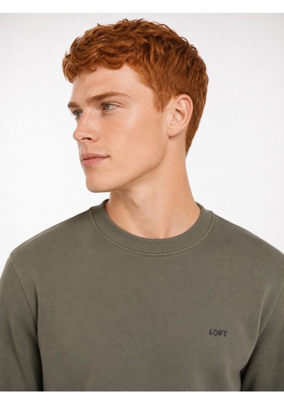 Loft Regular Fit Erkek Sweatshirt Lf2044038 Q1.v1 Haki