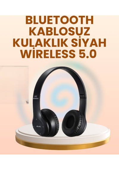 Ayarlanabilir Baş Bandı Ve Yumuşak Kulak Yastıklı Bluetooth Kulaklık -
