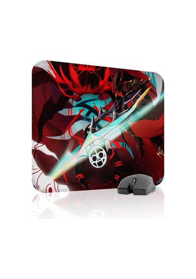 Gurren Lagann Kaymaz Dikişli Kauçuk Oyuncu Mousepad V2 - 48x40 Xl Gaming Mouse Pad Fare Altlığı