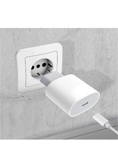 Apple Samsung Uyumlu -  20 Watt Type-c Pd Hızlı Şarj Başlık Adaptör