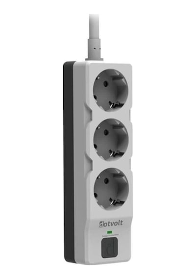 Dotvolt 8683581070345 Surge Hunter 1050 Joule 1.5m Kablolu Üçlü Akım Korumalı Priz