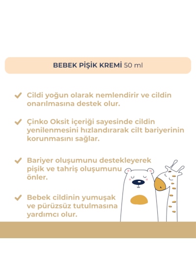 Bambino Bebek Pişik Kremi 50 Ml
