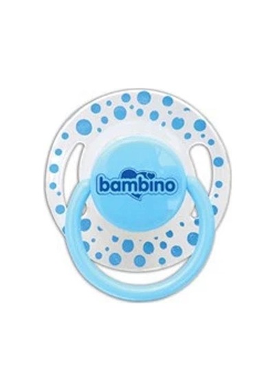 Bambino 6-18 Ay Silikon Kiraz Uçlu Emzik Be801 - Mavi