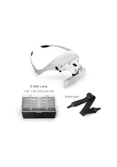 Dailytech Led Işıklı Gözlük Büyüteç
