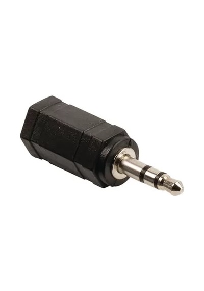 Valueline Ses Adaptörü 3,5 Mm Erkek 2,5 Mm Kalın Siyah