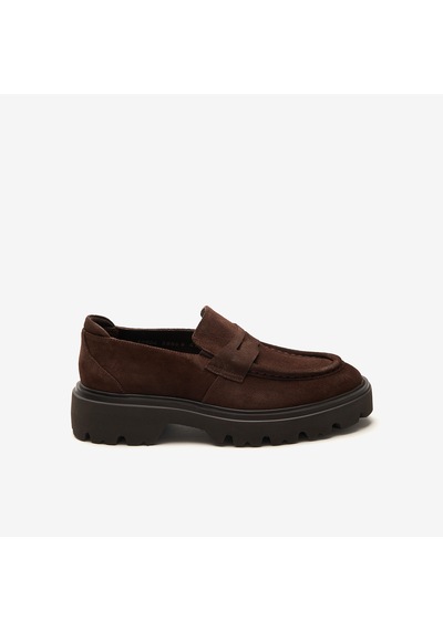 Kahve Süet Sneaker Erkek Ka-c30504 John May Munıh Kahverengi