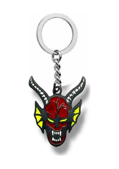 Stranger Things 4. Sezon Hellfire Club Kırmızı Renkli Metal Anahtarlık Unisex Aksesuar