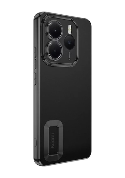 Xiaomi Redmi Note 14 5g Kılıf + 9h Ekran Koruyucu Set Kamera Lens Korumalı Şeffaf Parlak Kenar Logo Çok Renkli