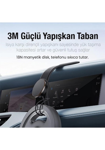 Alüminyum Elastik Katlanabilir Mgsafe Uyumlu Araç İçi Telefon Tutucu Masaüstü Telefon Tutucu 2 Mixed