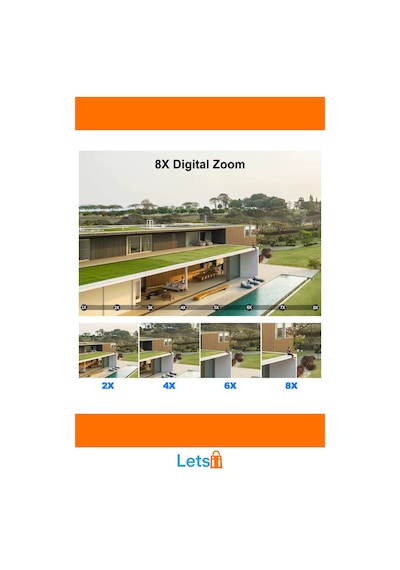 3 Lens Wi Fi Gece Görüşlü Güvenlik Kamerası