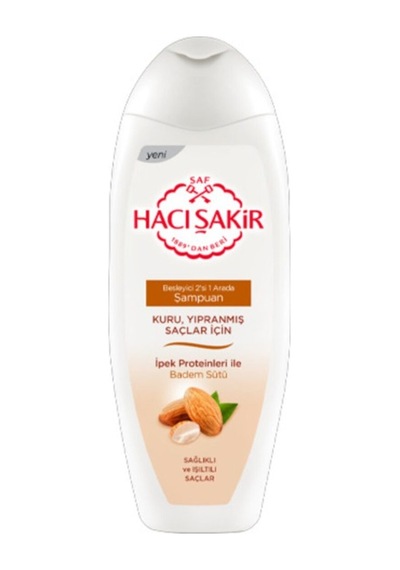 Hacı Şakir Şampuan 500 Ml Badem Kuru