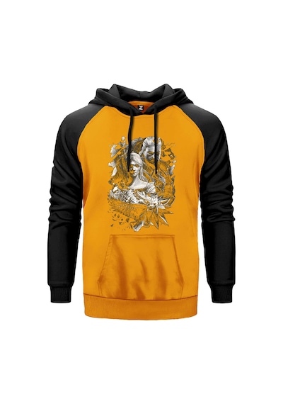The Witcher Ciri Sarı Renk Reglan Kol Sweatshirt Sarı