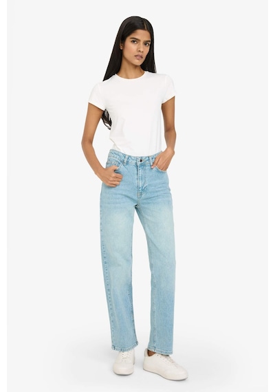Defacto Comfort Straight Normal Bel Bilek Boy Jean Yıkamalı Pantolon G2215ax26spnm28 Mavi-nm28