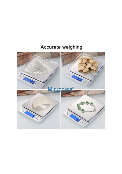 3000 Gr./0.1 Gr. Mini Hassas Lcd Ekranlı Terazi Tartı - Al5216 Diğer