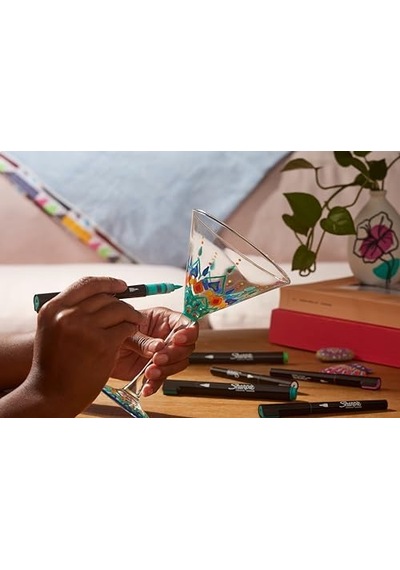 Creative Marker Akrilik Boya Kalemleri Yuvarlak Uçlu Su Bazlı Boya Kalemi Mürekkep Kağıda Geçirmez Ve Çoğu Y Genel