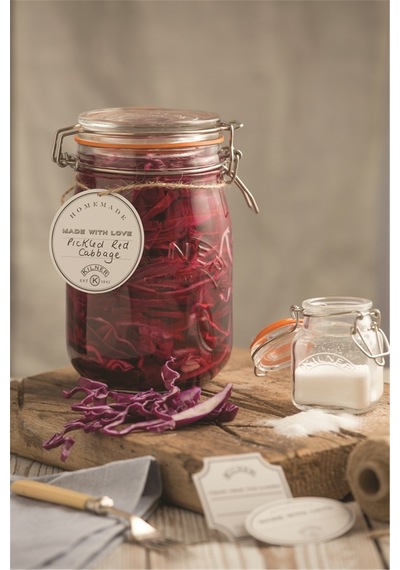 Kilner Klipsli Yuvarlak Kavanoz 1 Lt