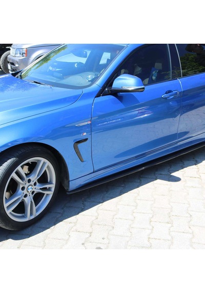Bmw 4 Serisi 4.20 Marşpiyel Alt Çıta Set Performans Parlak Siyah