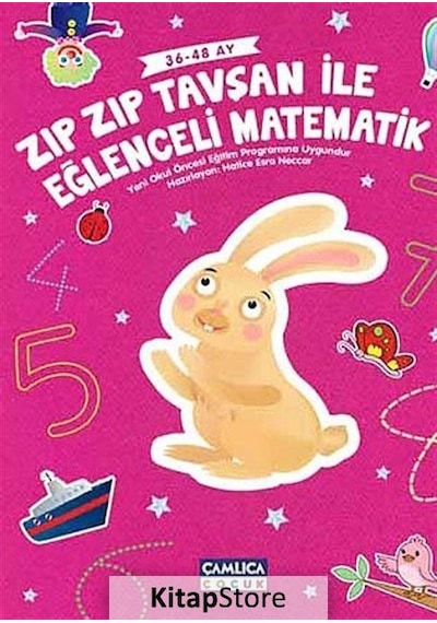 Zıp Zıp Tavşan ile Eğlenceli Matematik 36-48 Ay / Hatice Esr