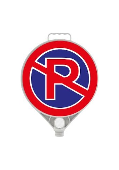 Park Yapılmaz Levhası Benekli Ağırlıklı Ppc Reklam Konisi