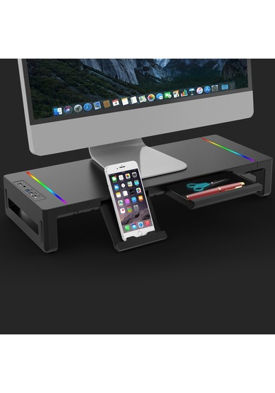 Deskmate X40 Monitör Standı Rgb
