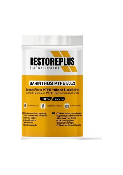 Restoreplus Barınthus Ptfe 500 Sı Ptfe Katkılı Yüksek Sıcaklık Gesi 1 KG