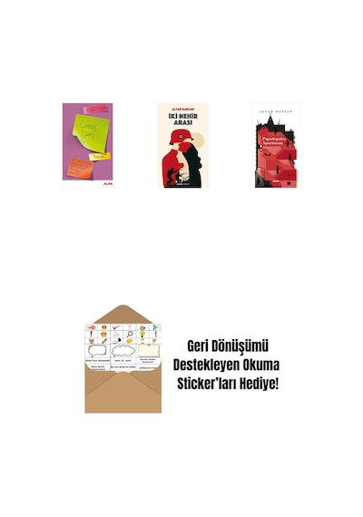 Camus Dansı + İki Nehir Arası + Papadopulos Apartmanı + Okuma Sticker'ları