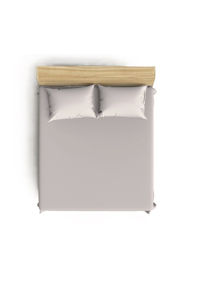 Maki Home %100 Pamuklu Gri 180x200+2 50x70 Battal Boy Lastikli Çarşaf Ve Yastık Kılıfı Seti Gri