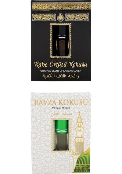Kabe Örtüsü Kokusu Ve Medine Ravza Kokusu Alkolsüz Esans 3ml Diğer