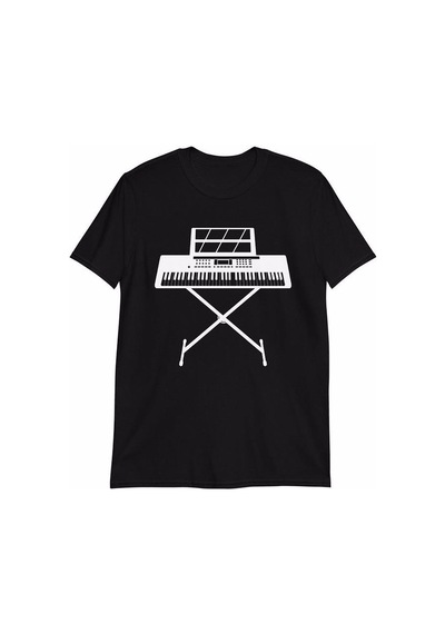 Herşey Nota Klavye Org Unisex Tshirt 001