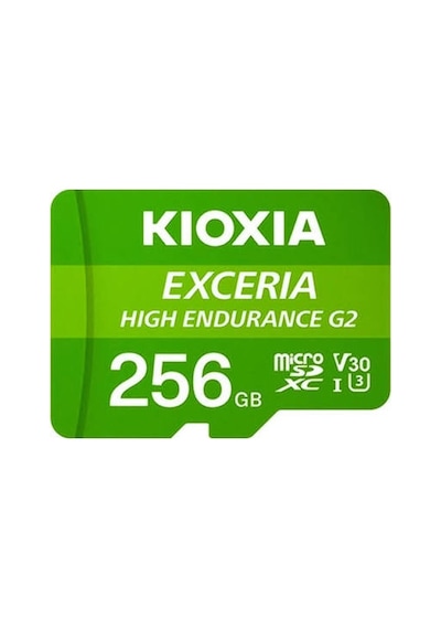 Kıoxıa 256gb Excerıa Hıgh Endurance G2 Lmhe2g064gg2 Uhs-ı U3 V30 Class 10 Microsdxc Hafıza Kartı