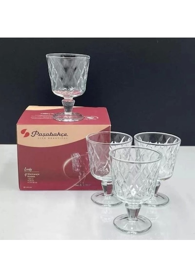 Paşabahçe 440462 Leafy Kadeh 110cc 4 Lü