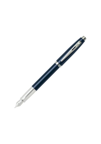 Sheaffer 9318-0 100 Serisi Mat Lacivert Krom Dolmakalem Çok Renkli