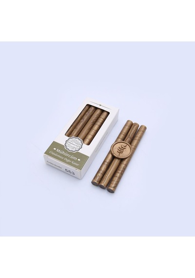Mühür Mumu Çubuk 11mmx120mm 10 lu Paket Model: 553 SÜTLÜ KAHVE