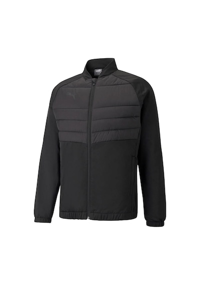 Puma Teamliga Hybrid Jacket Erkek Futbol Ceketi 65732103 Siyah 001