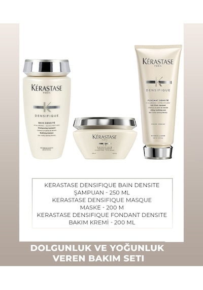 Kérastase Densifique Bain Densité Yoğunluk Kazandıran Set