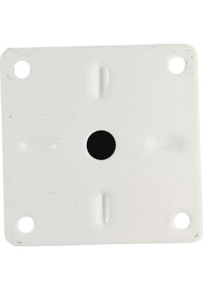 40 Lık 15 Cm Beyaz Metal Yuvarlak Ayak 4 Adet