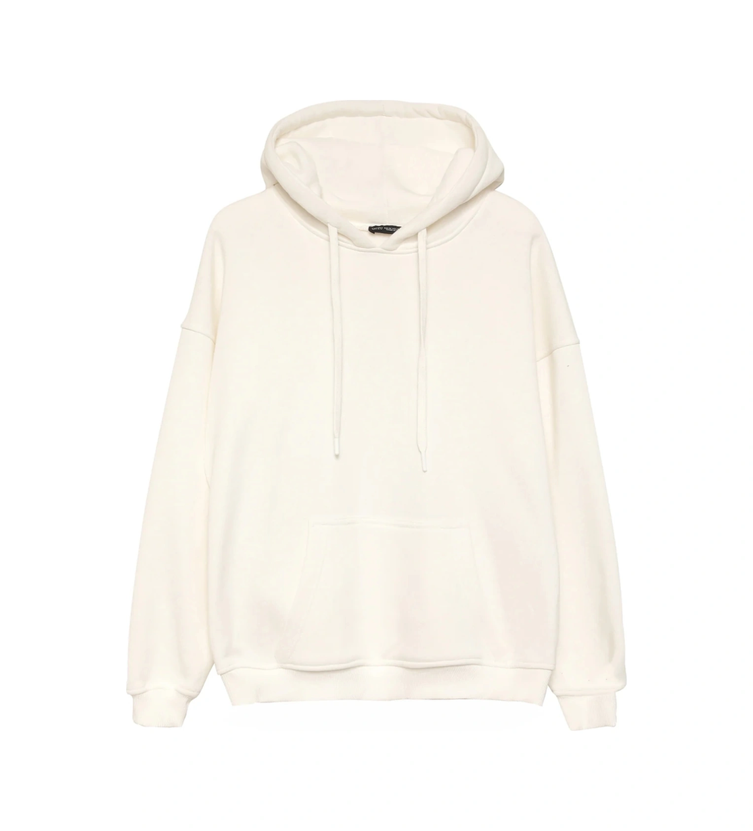 Olla Collection Kanguru Cepli Sweatshirt Ekru