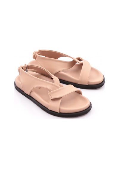 Dgn 3040 Kadin Çapraz Bantli Sandalet 3040-2261-R12632 Nude