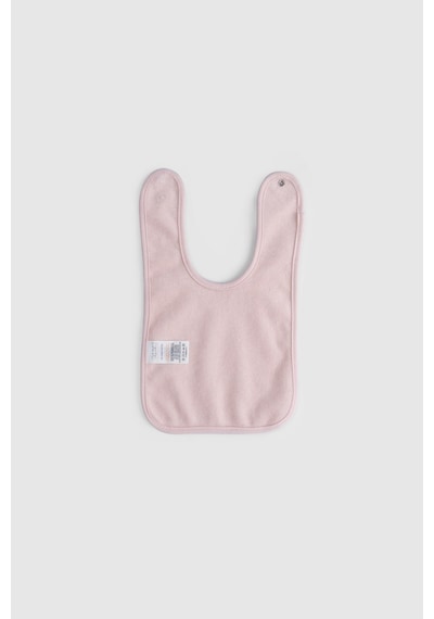 2'li Sıvı Geçirmez Pembe - Ekru Mama Önlüğü Pembe