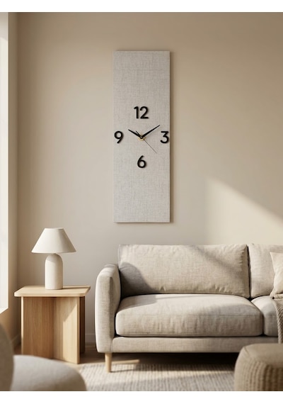 Kaveld Nord Linen 41 Dikdörtgen Duvar Saati 13,5x41 Cm Sessiz Mekanizma, Keten Dokulu Vinil Kaplama, Modern İskandinav Tasarım Keten Görünümlü Vinil Kaplama Kaveld Nord Linen 41 Dikdörtgen Duvar Saati 13,5x41 Cm Sessiz Mekanizma, Keten Dokulu Vinil Kaplama, Modern İskandinav Tasarım Keten Görünümlü Vinil Kaplama
