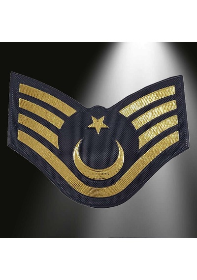 Jandarma Astsubay Üstçavuş 3d Rütbe, Yeni Tip Cırtlı, Standart