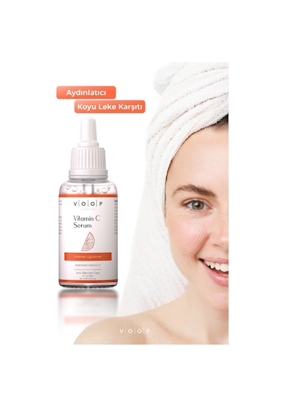 Voop Yoğun Aydınlatıcı ve Leke Karşıtı Vitamin C Serum 30 ML