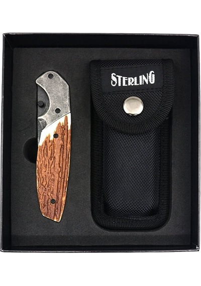 Sterling Katlanır Klipsli Cep Kamp Çakısı 11.4cm