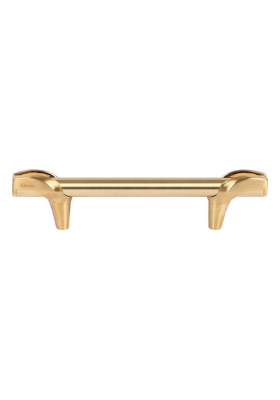 Luxury Prada Kulp Mat Altın 96mm 2 Adet