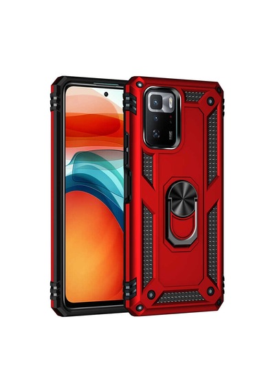Zore Poco X3 Gt Kılıf Ogaa Vega Kapak - Gri