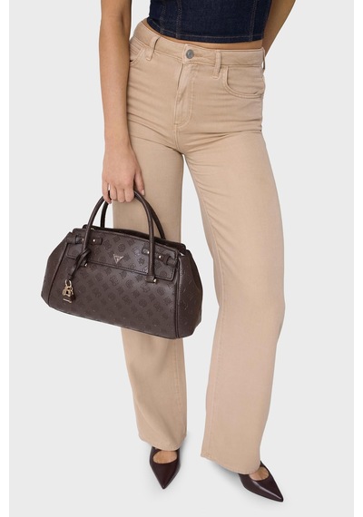 Guess Diana Logolu Çıkarılabilir Askılı Çanta Hwpd9727060 Bayan Çanta Hwpd97 27060 Cyo Kahve