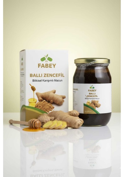 Esfabey Ballı Zencefilli Bitkisel Karışımlı Macun 420gr