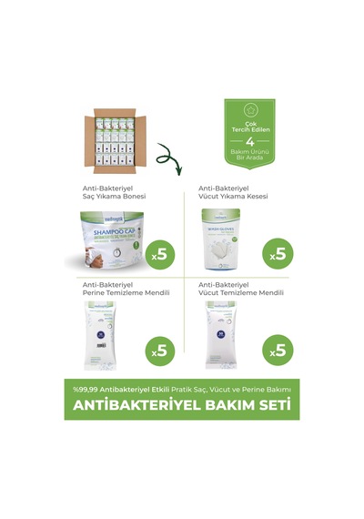 Mediseptik Antibakteriyel Bakım Seti