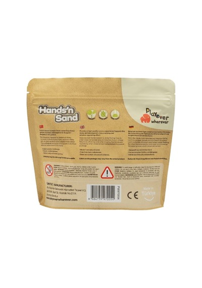 Playever Hands'n Sand Doğal Kinetik Kum 1kg - Naturel Krem