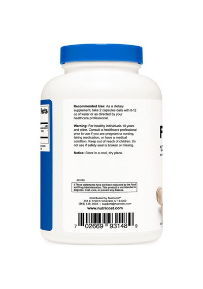Nutricost Fenugreek Seed 1350mg, 240 Capsules - Gluten Free, ...